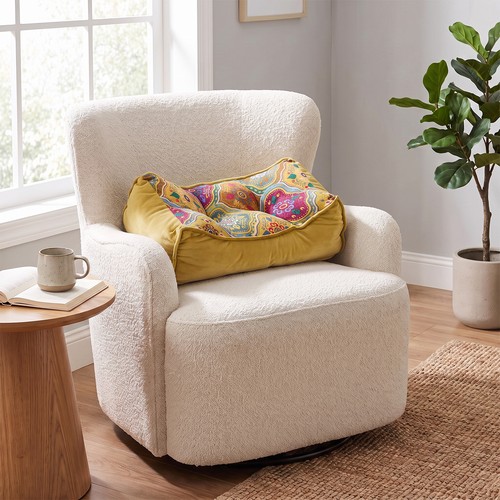 Shaped cushion filled sofa - shaped,